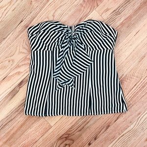 Nanette Lepore strapless top